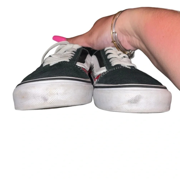 VANS Shark Teeth Custom Painted Old Skool Shoes Men’s Size 7 Women’s Size 8.5 - Picture 9 of 14